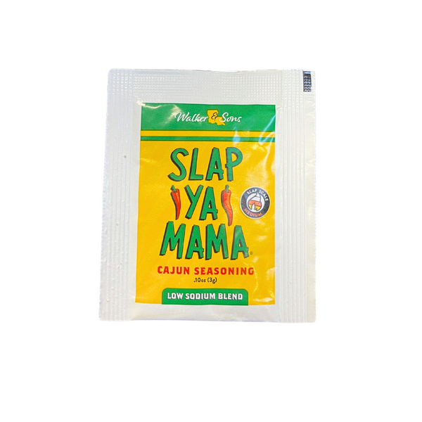 Low Sodium Blend Seasoning Packets - 100 Count Case – Slap Ya Mama