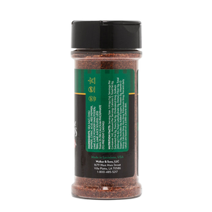 
                  
                    Load image into Gallery viewer, Nutrition Facts panel on the back of Slap Ya Mama Chili Lime Signature Blend plastic canister, listing serving size, calories, sodium, and other nutritional information.
                  
                