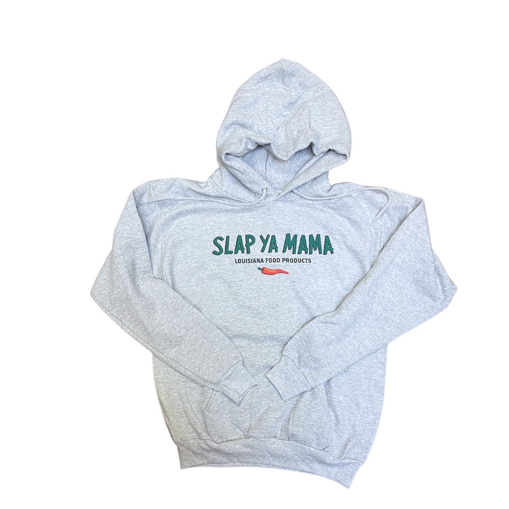 Slap Ya Mama Grey Hoodie-Adult