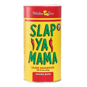 
                  
                    Load image into Gallery viewer, 16 oz canister of Slap Ya Mama seasoning with a yellow label and green logo, displayed on a neutral background.
                  
                