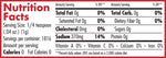 Nutrition Facts panel for Slap Ya Mama Cajun Seafood Boil 4lb bag, listing serving size, calories, sodium, and other nutritional information.