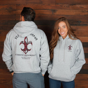 
                  
                    Load image into Gallery viewer, Fleur De Lis Hooded Sweatshirt
                  
                
