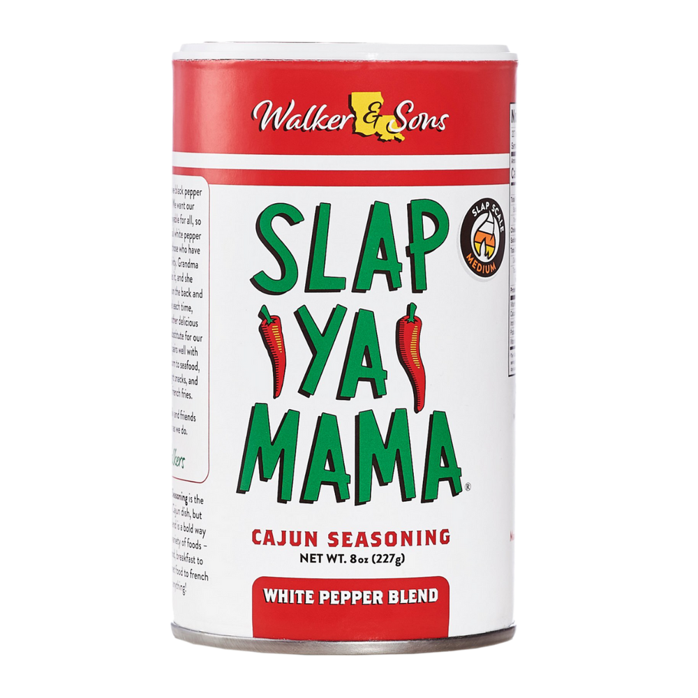 Slap Ya Mama Cajun Seasoning White Pepper Blend – Wilson's Cheese Shoppe